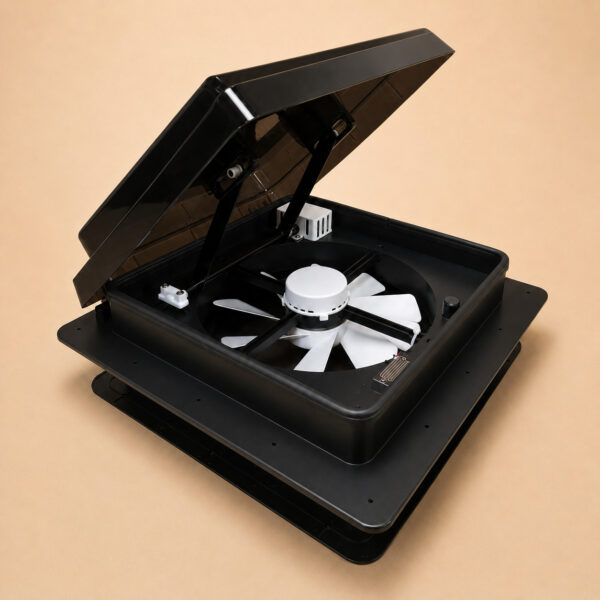 Roof Vent Fan F36AR-ALL BLACK-36