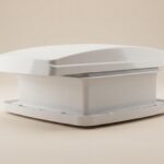 RV Roof Vent Fan 12V 400x400 mm 43R R10 Certified White